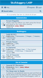 Mobile Screenshot of forum.skullduggerylarp.co.uk